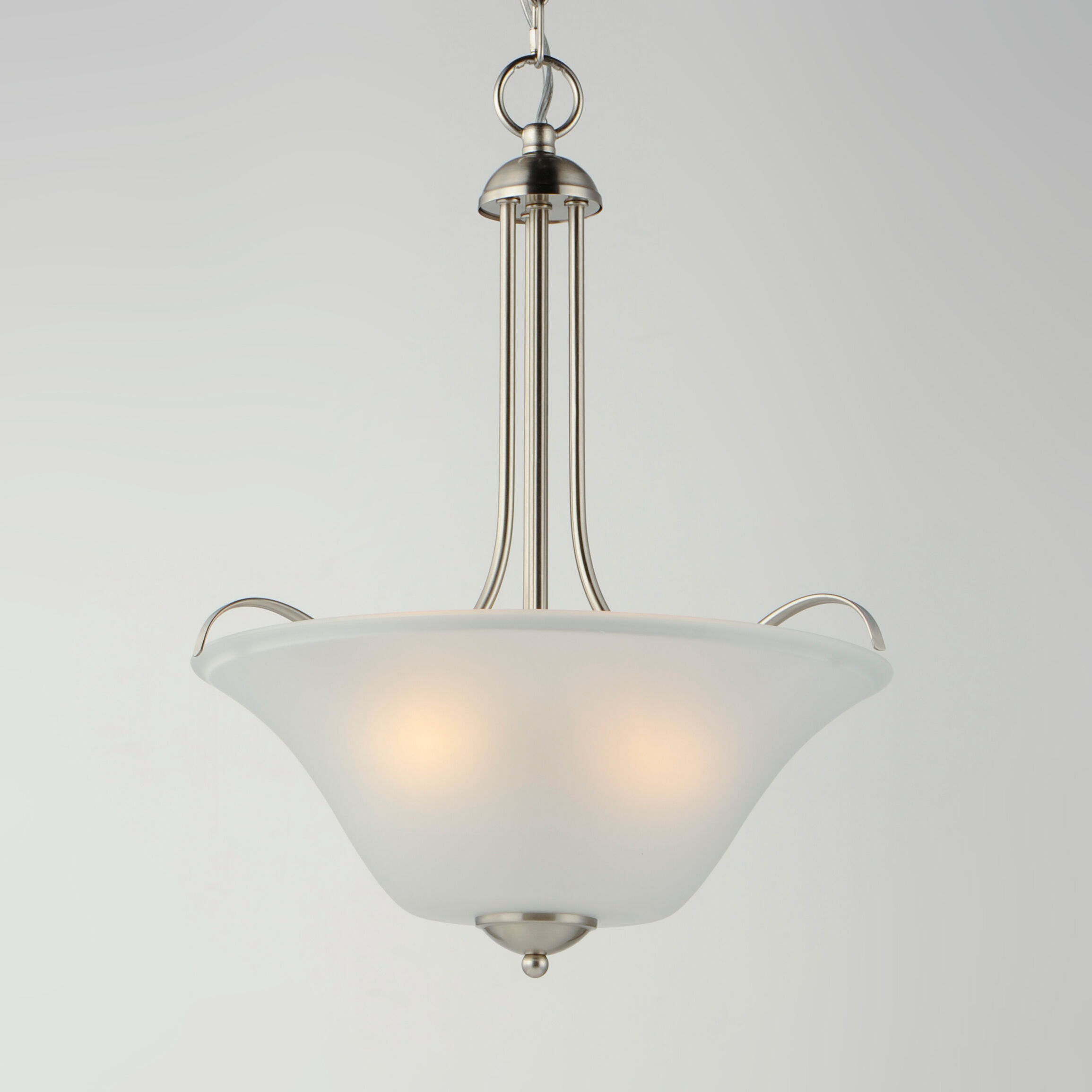 Vital 3 Light 17 inch Satin Nickel Multi-Light Pendant Ceiling Light