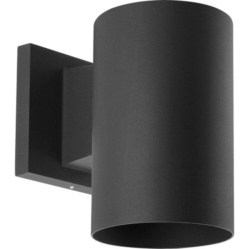 Cylinder 1 Light 7 inch Black Outdoor Wall Cylinder