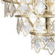 Fleur 10 Light 36 inch French Gold Chandelier Ceiling Light, Smithsonian Collaboration