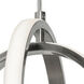 Lock LED 9 inch Satin Nickel Pendant Ceiling Light