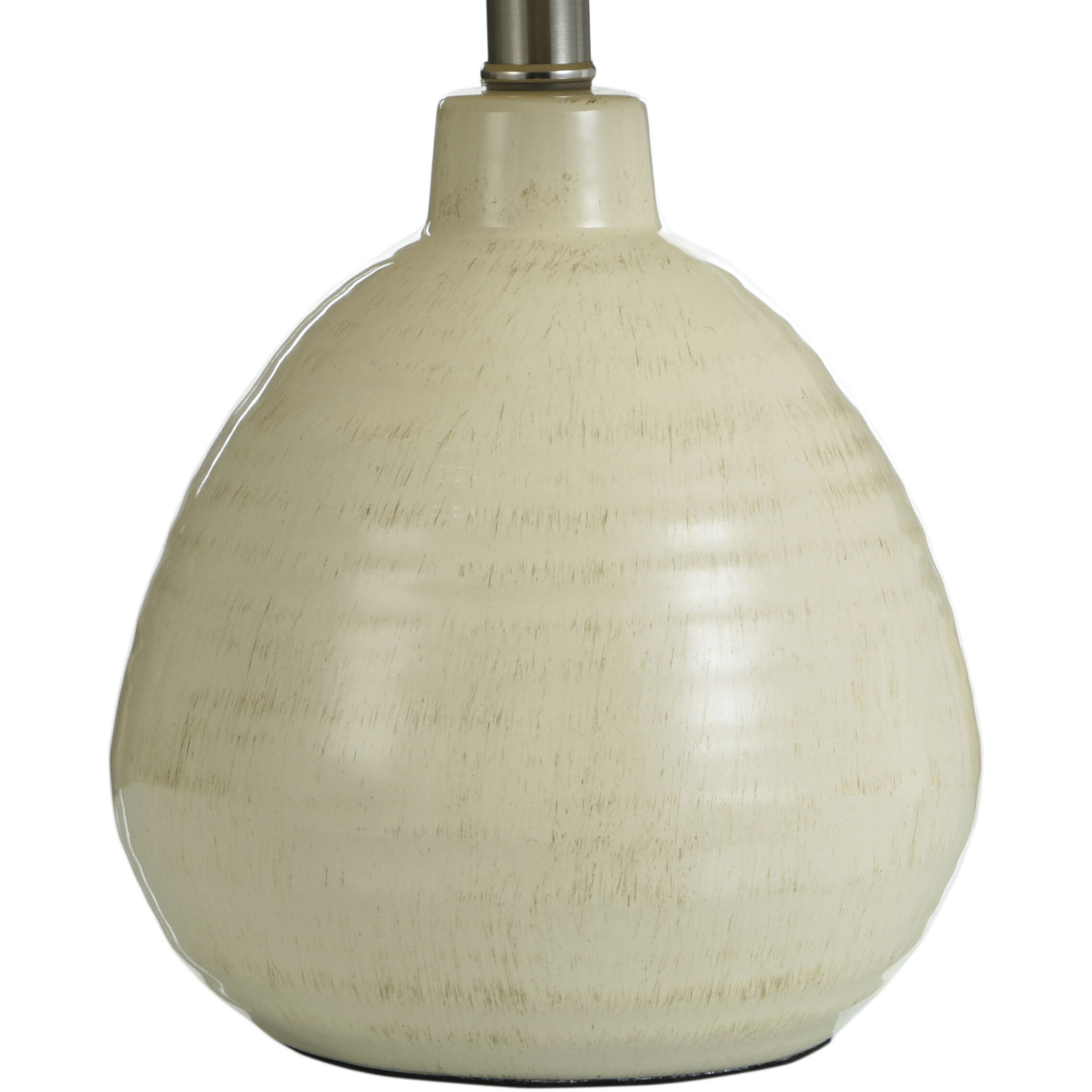 Cameron 21.5 inch 60 watt Vanilla Milkshake Table Lamp Portable Light