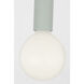 Drew & Jonathan Malcolm 1 Light 4.72 inch Thistle Green Flush Mount Ceiling Light in Standard