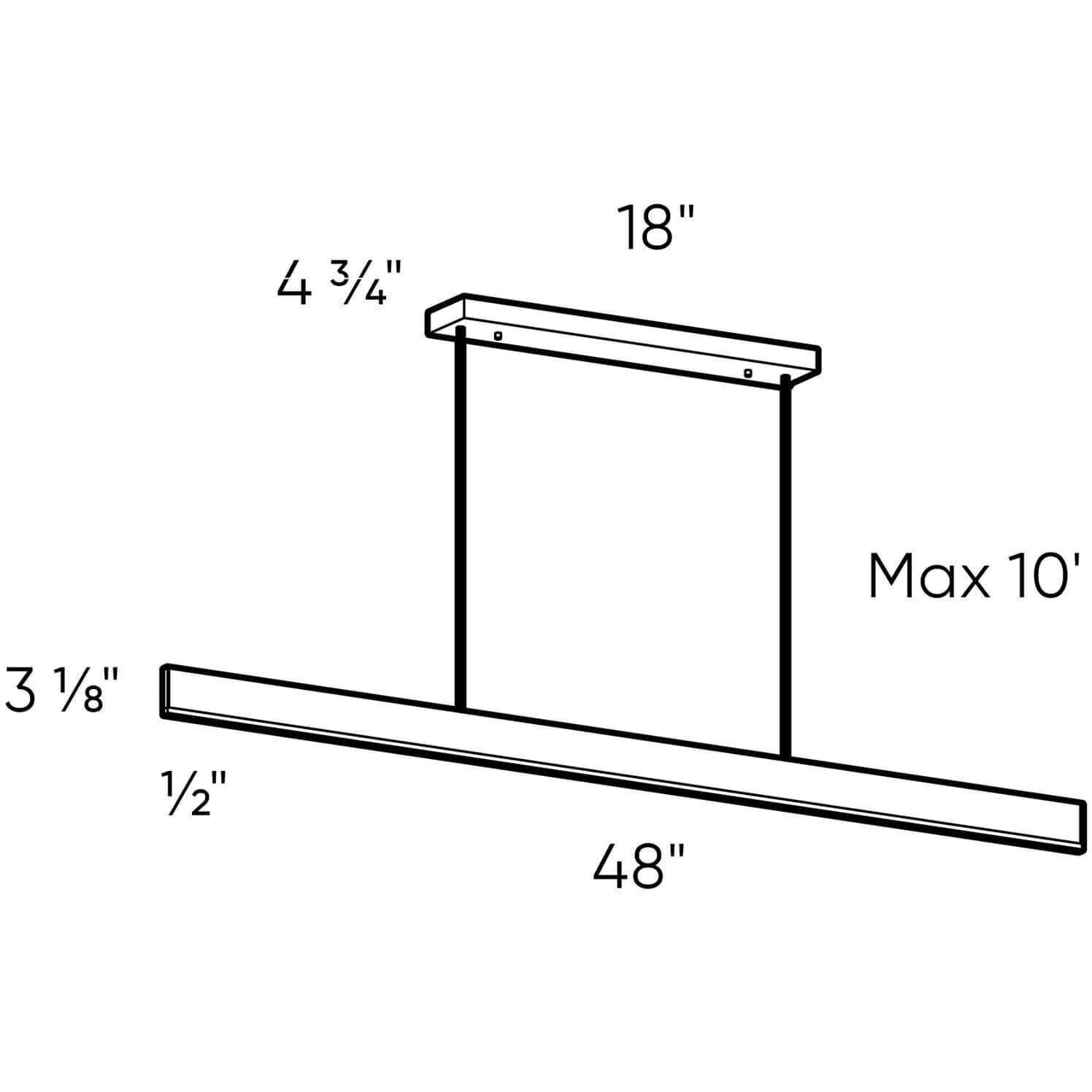 Beam 1 Light 2 inch White Pendant Ceiling Light