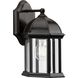 Dillard 1 Light 11 inch Antique Bronze Outdoor Wall Lantern