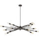 Xenia 14 Light 54 inch Oil Rubbed Bronze Chandelier Ceiling Light