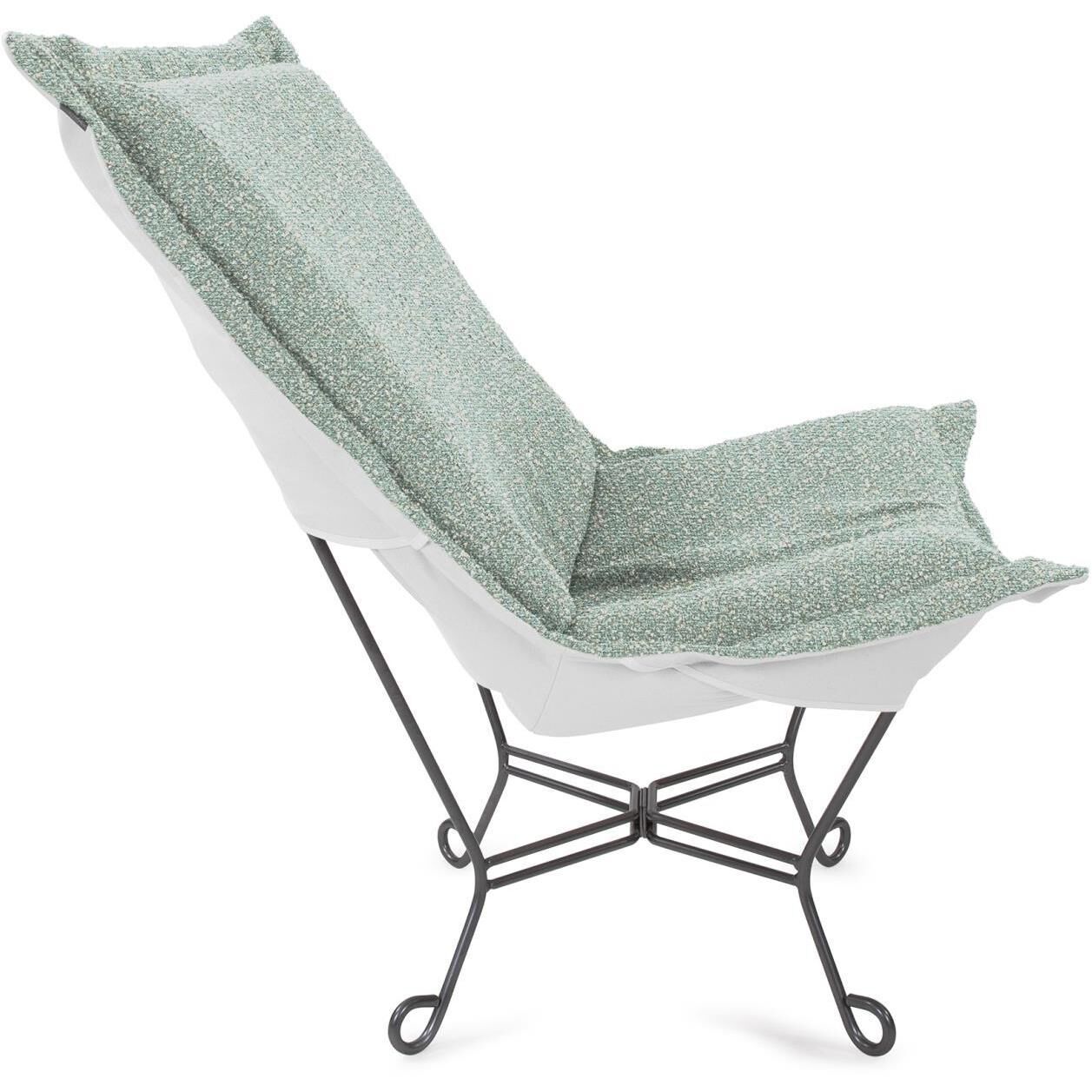 Alicante Breeze Patio Scroll Puff Chair