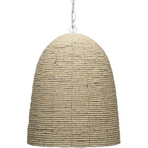 Waterfront 1 Light 19 inch Natural Pendant Ceiling Light