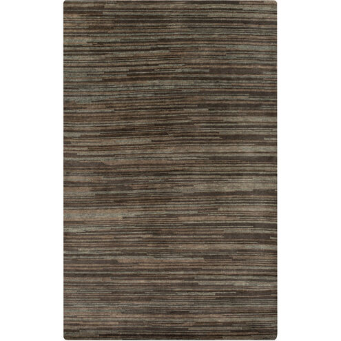 Gradience 96 X 60 inch Charcoal, Medium Gray, Camel Rug