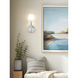 Tova 1 Light 5.25 inch Brushed Nickel Wall Sconce Wall Light