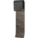 Element 2 Light 30.5 inch Coastal Black Outdoor Sconce, Large