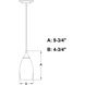 Milano 1 Light 4.75 inch Satin Nickel Mini Pendant Ceiling Light