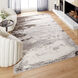 Ayda 114 X 79 inch Black/Grey Rug in 6 x 9