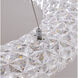 Canada LED 20 inch Chrome Chandelier Ceiling Light