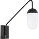 Kace 1 Light 5 inch Black Wall sconce Wall Light