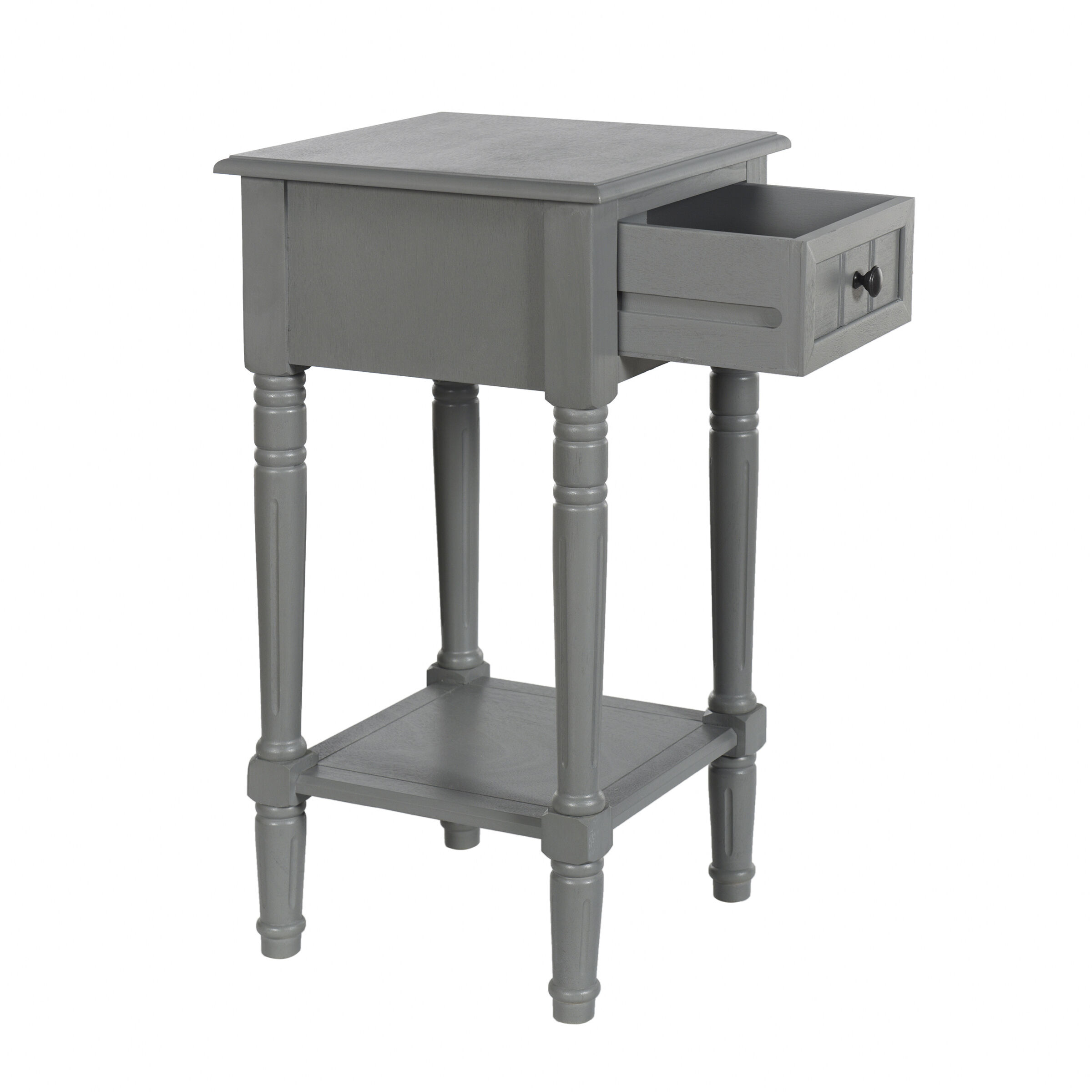 Hampton 28 X 14 inch Antique Gray End/Side Table