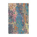 Modern Nouveau 90 X 60 inch Medium Gray/Denim/Charcoal/Camel/Khaki/Bright Pink Rugs, Rectangle