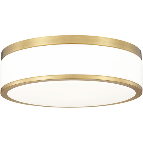 Ballord LED 12 inch Modern Gold Flush Mount Ceiling Light