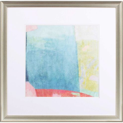 Abstract Collection Pink Framed Art