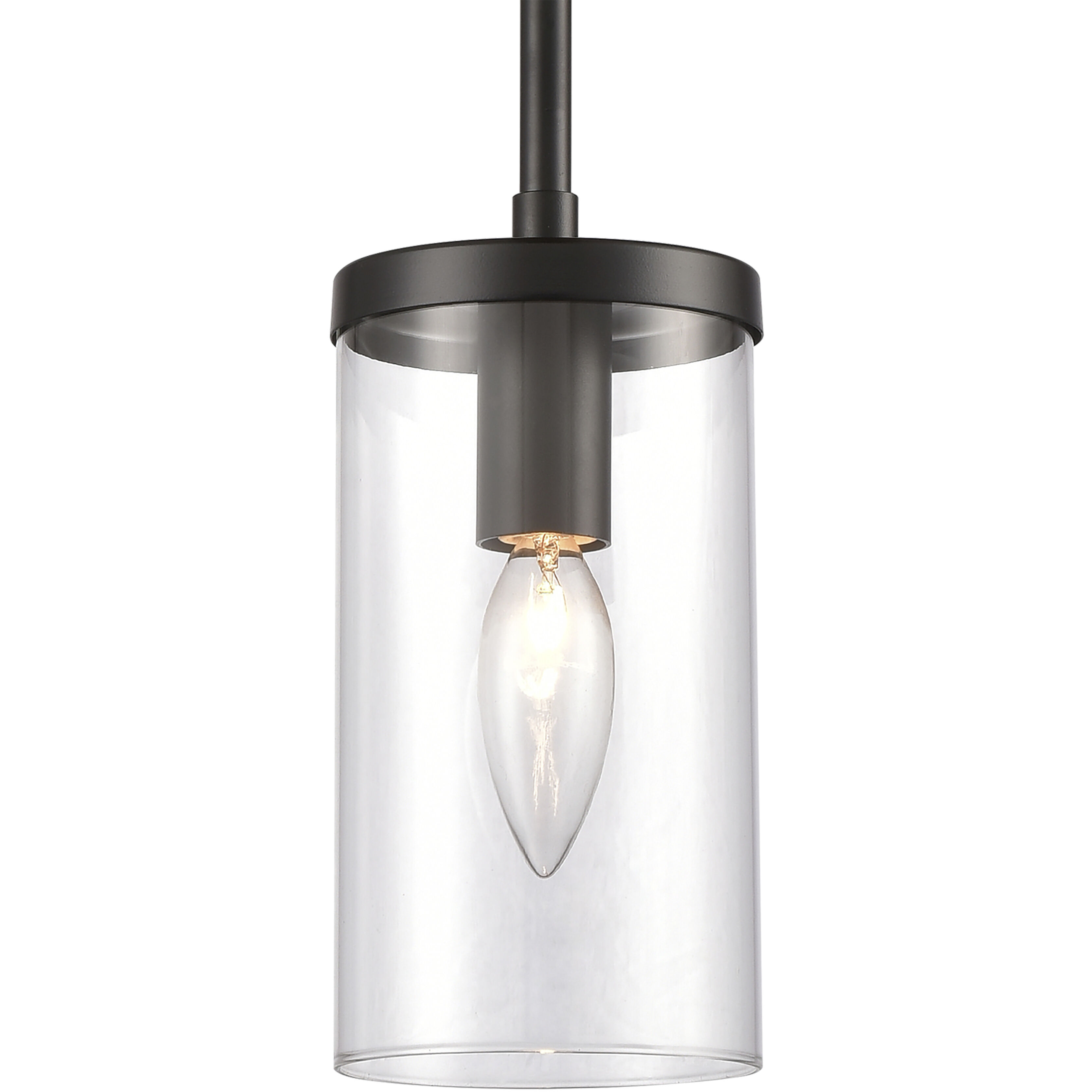 Oakland 1 Light 4 inch Black Mini Pendant Ceiling Light