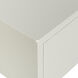 Arthur 23.5 X 17.75 inch Farmhouse White End/Side Table