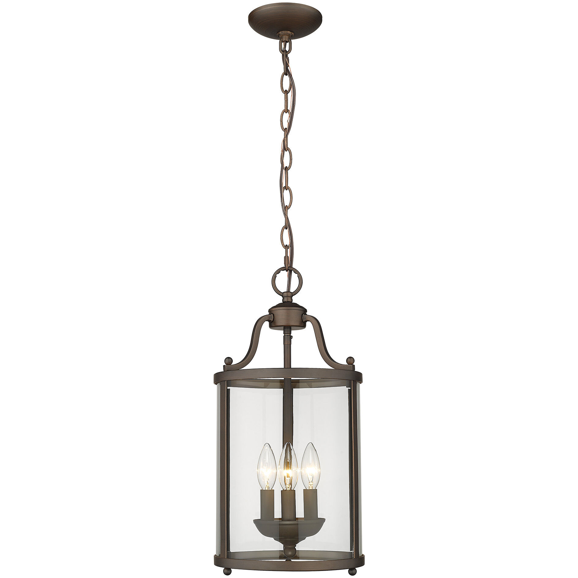Payton Pendant Ceiling Light in Rubbed Bronze