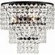 Gabrielle 3 Light 14 inch Matte Black Flush Ceiling Light