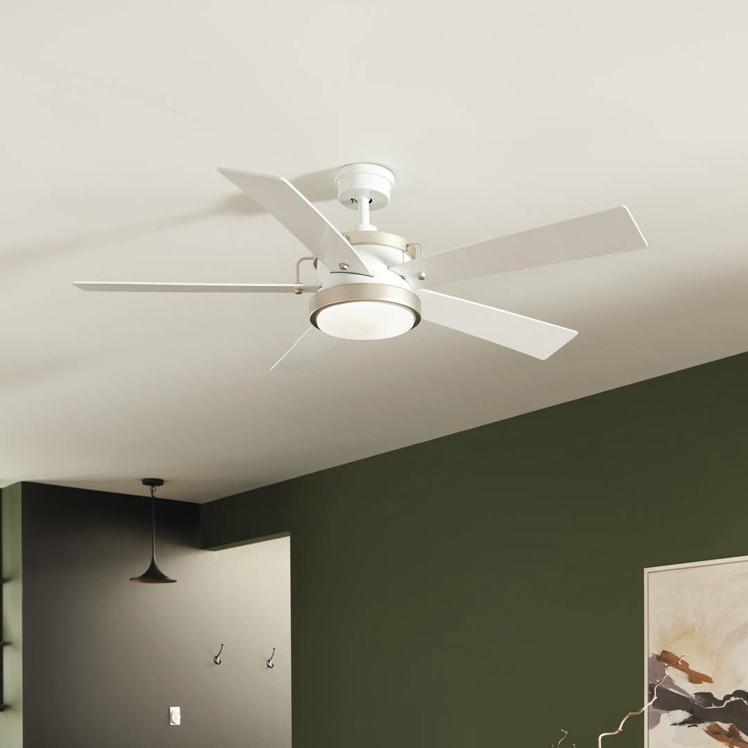 Salvo 56 inch White Ceiling Fan