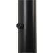 Saucer 86 inch 8.5 watt Matte Black Arc Floor Lamp Portable Light