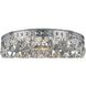 Everett 2 Light 10 inch Chrome Flush Ceiling Light