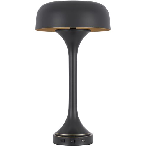 Mushroom 22 inch 40.00 watt Dark Bronze Table Lamp Portable Light