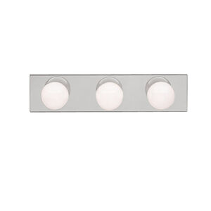 Independence 3 Light 18 inch Brushed Nickel Bath Strip Wall Light