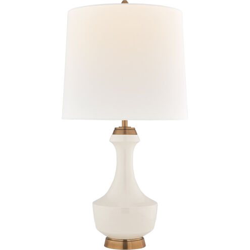 Thomas O'Brien Mauro 30.75 inch 100 watt Ivory Table Lamp Portable Light, Large