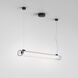 io LED 39.37 inch Matte Black Interior Pendant Light Ceiling Light