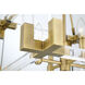 Prima Vista 4 Light 18.88 inch Aged Antique Brass Semi Flush Ceiling Light