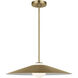 Drew & Jonathan Astra 1 Light 24 inch Satin Brass Pendant Ceiling Light, Medium