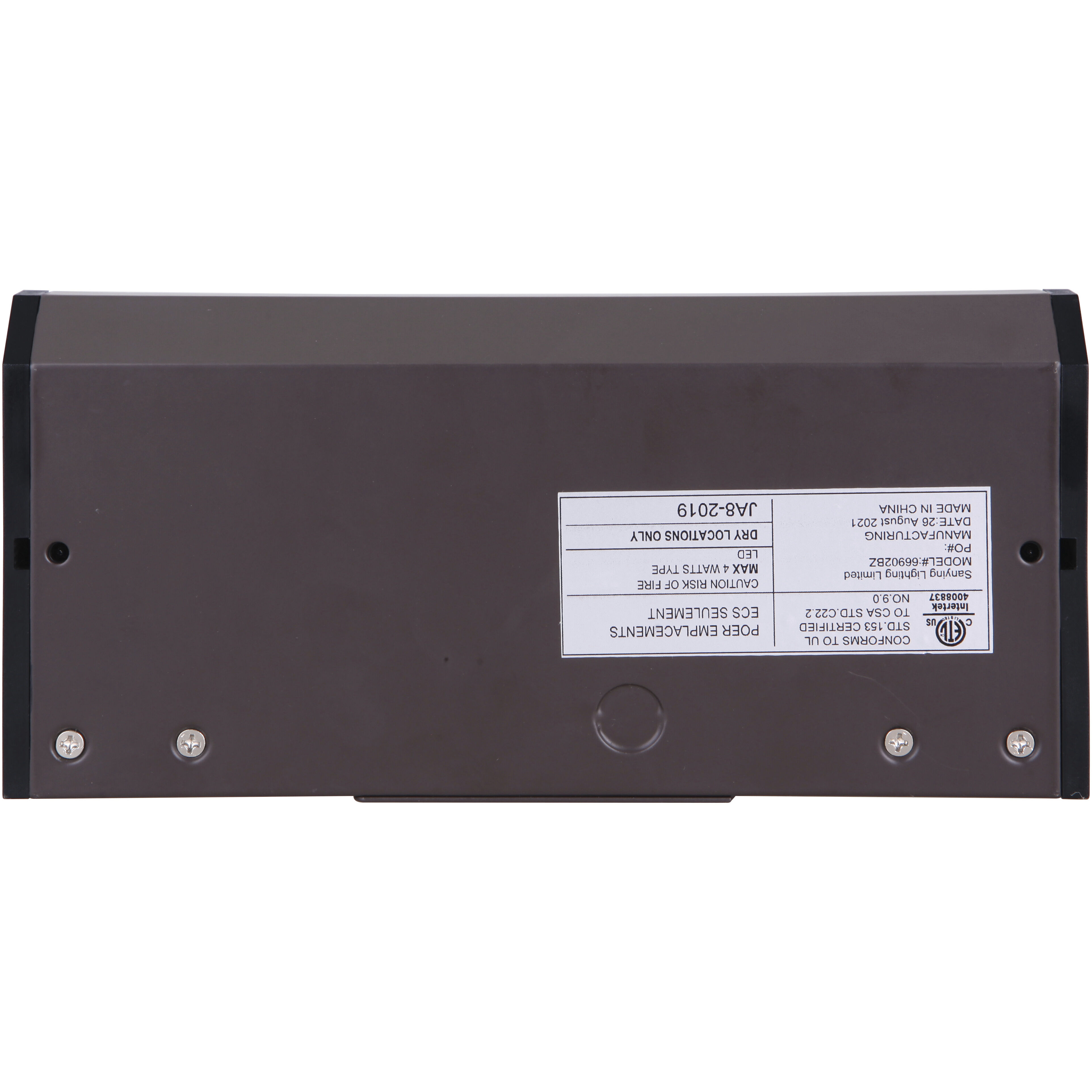 Sleek 120 LED 8 inch Bronze Under Cabinet Light Bar