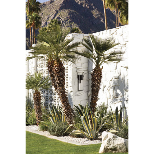 Shelter LED 16 inch Buckeye Bronze Outdoor Wall Mount Lantern