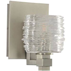 Clearwater LED 5 inch Satin Nickel Vanity Light Wall Light