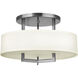 Hampton 3 Light 20.00 inch Semi-Flush Mount