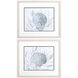 Ocean Beauty Blue and Gray and Teal Framed Art, Propac