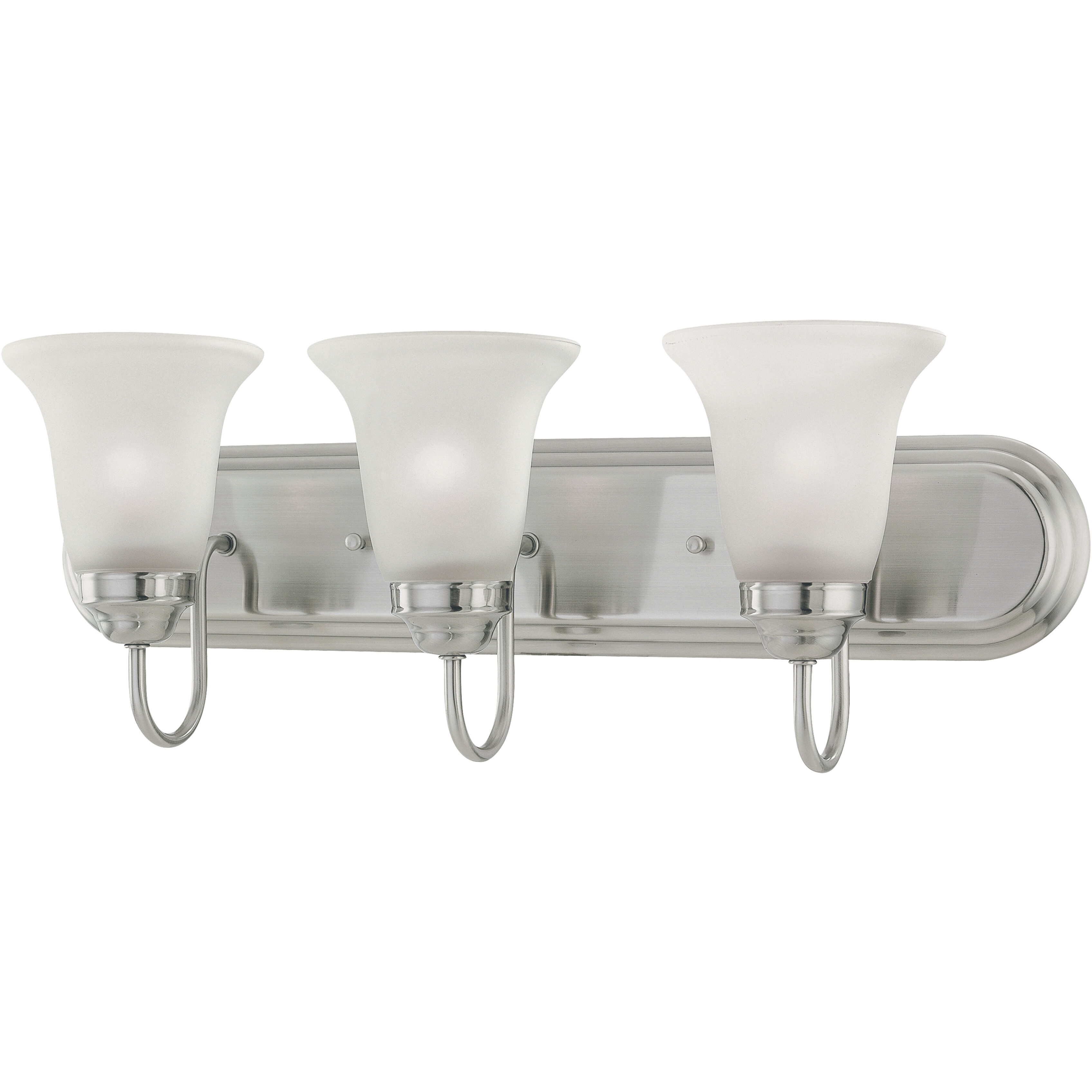 Whitmore 3 Light 24 inch Satin Pewter Vanity Light Wall Light