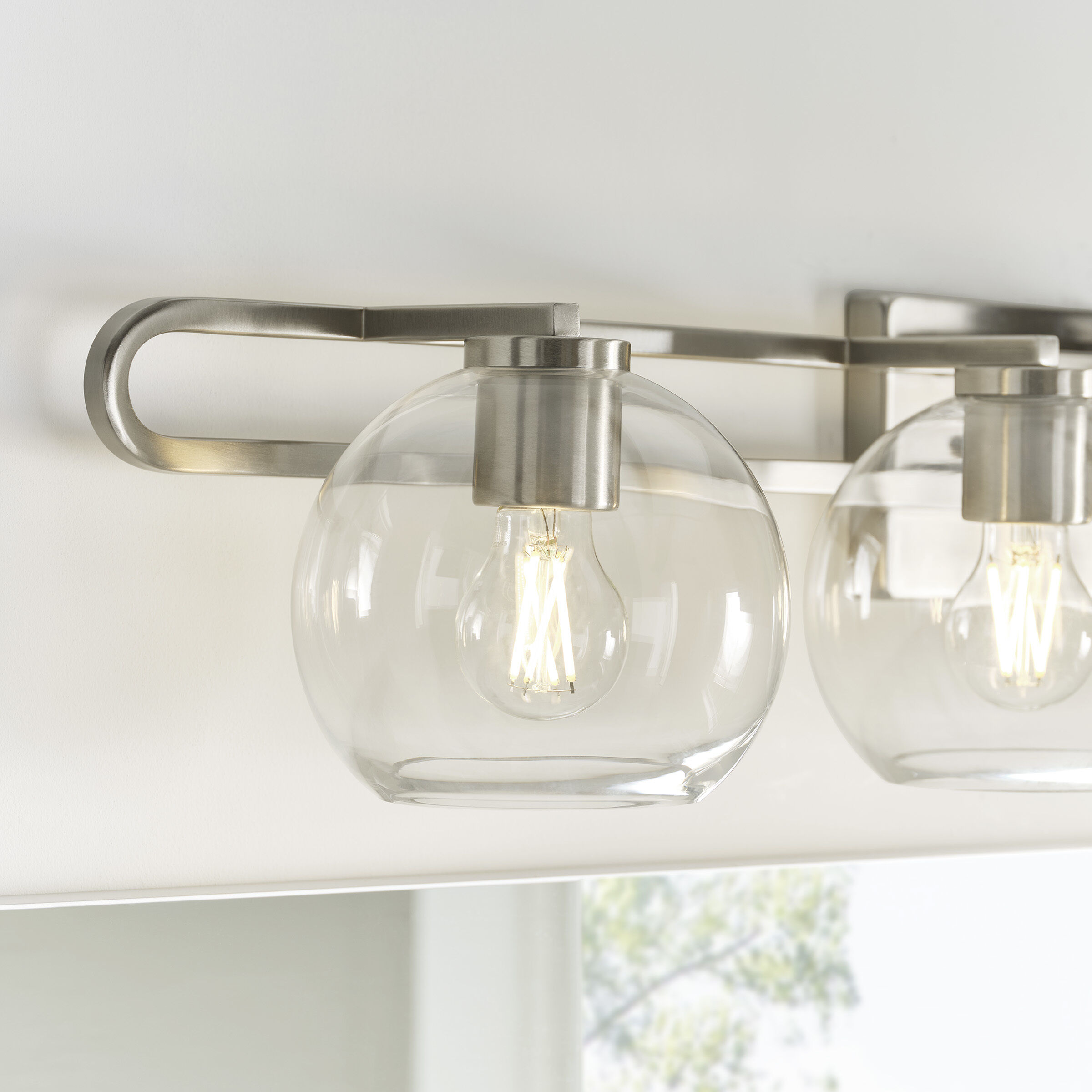 Codyn 4 Light 40 inch Brushed Nickel Bath Vanity Wall Light