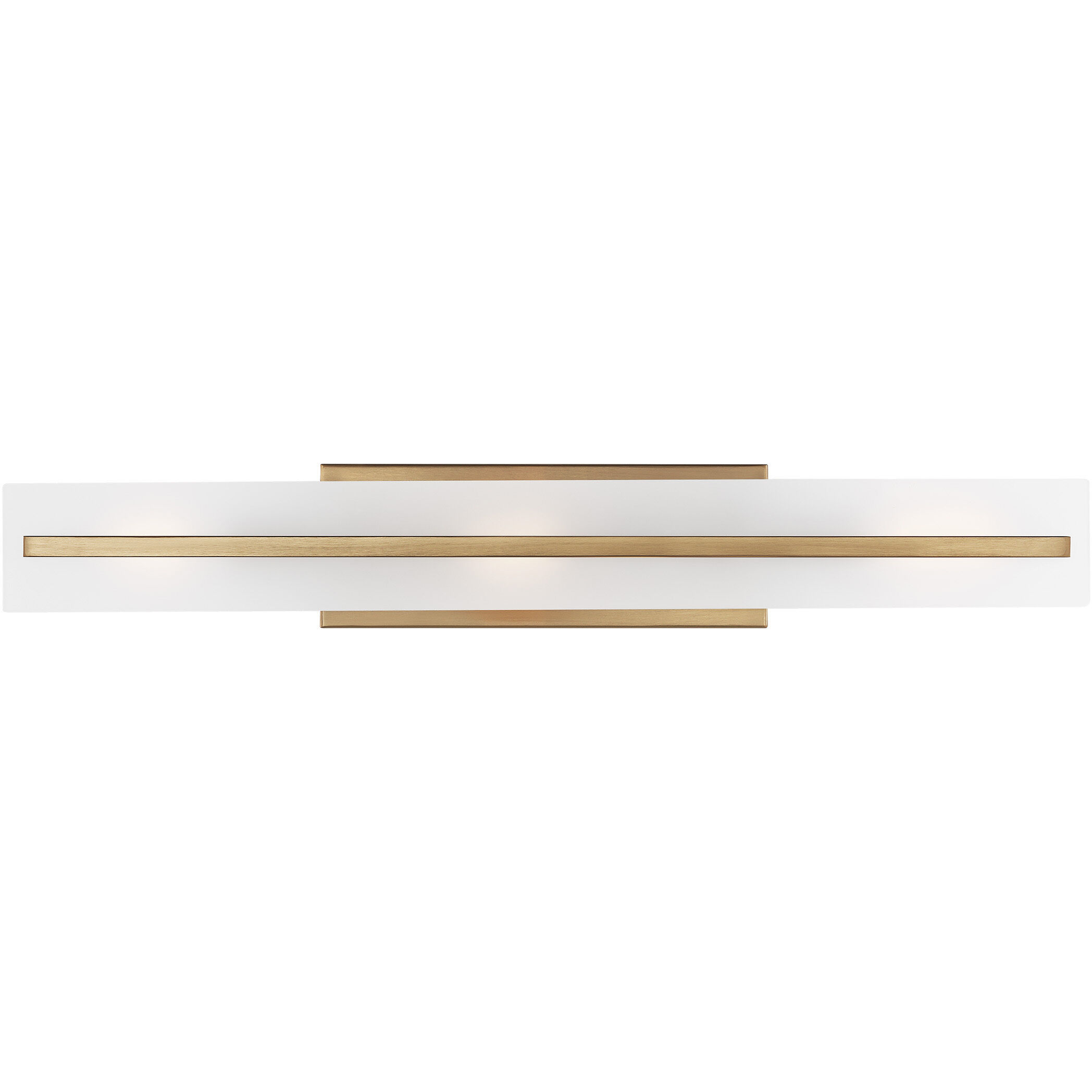 Dex Bath Vanity Wall Light in Satin Brass