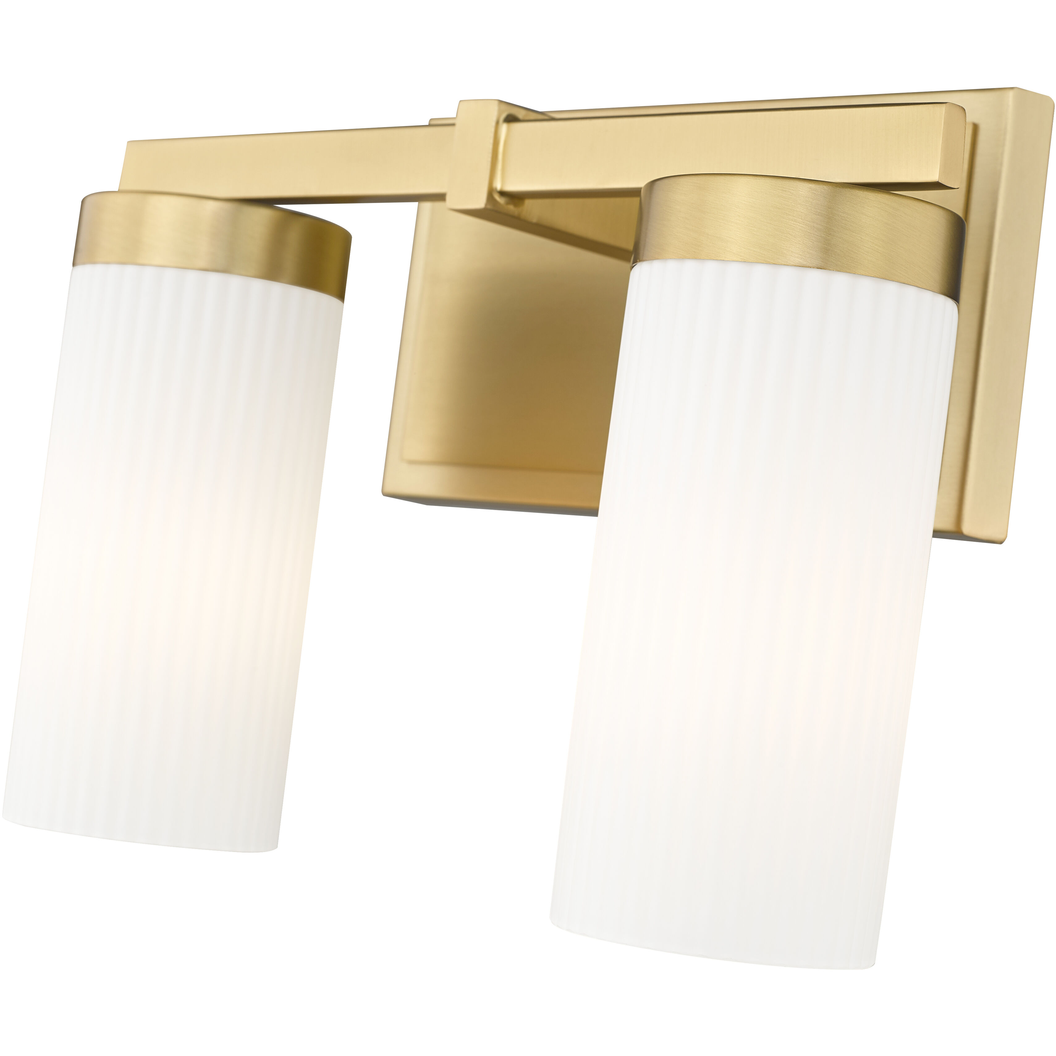 Danica 2 Light 11.75 inch Modern Gold Bath Vanity Light Wall Light