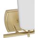 Adley 3 Light 23 inch Satin Brass Bath Vanity Light Wall Light