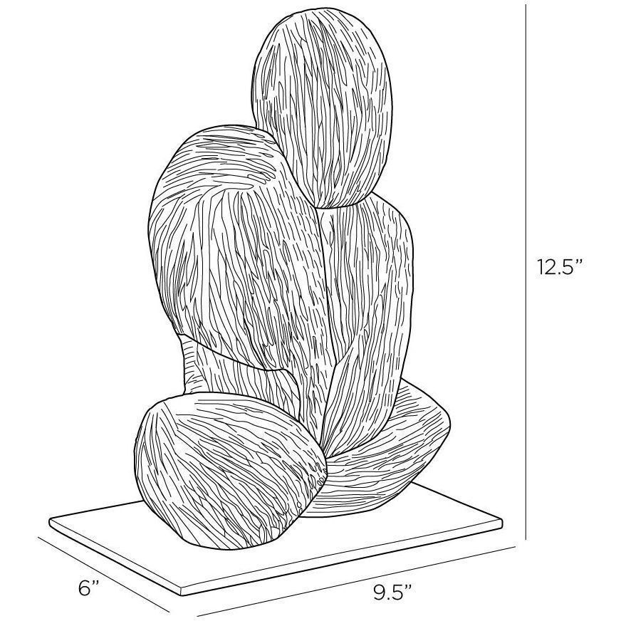 Grissom 12.5 X 9.5 inch Sculpture