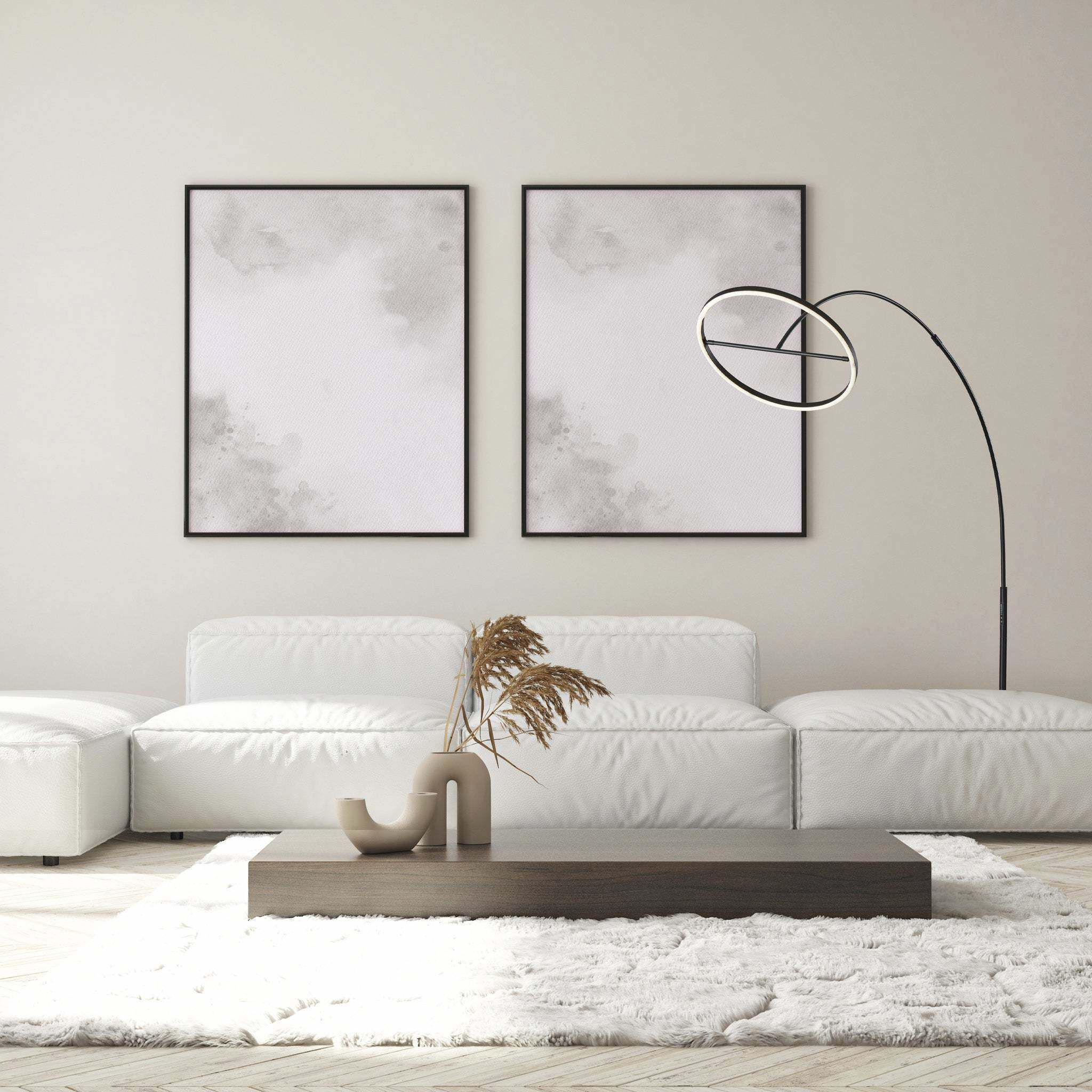 Falcon 81.5 inch 28.00 watt Black Arc Floor Lamp Portable Light, with Smart Switch