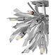 Vida LED 24 inch Glacial Foyer Light Ceiling Light, Semi-Flush Mount