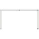 Purolinear 360 LED 49 inch Satin Chrome ADA Wall Bar Light Wall Light