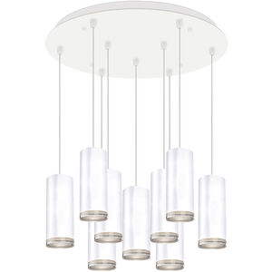 Cameo LED 17.75 inch White Multi Pendant Ceiling Light